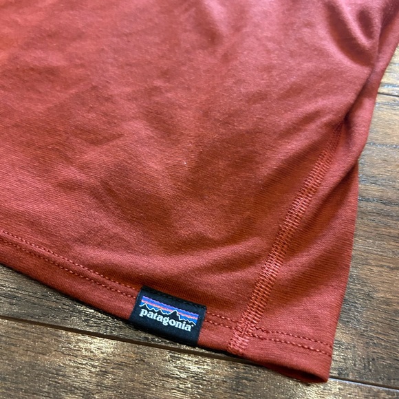 NWT MENS PATAGONIA Capilene Cool Trail Shirt Tee T-shirt - XL - Mangrove Red - Picture 2 of 5
